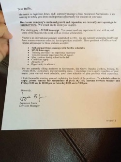 disimba:  disimba:  READ THIS. It was posted on FB today, then someone commented on it and said their 19year old son even got one in the mail TODAY.  If you live in Sacramento read this and protect your selves as well as friends, family, and peers. Huge