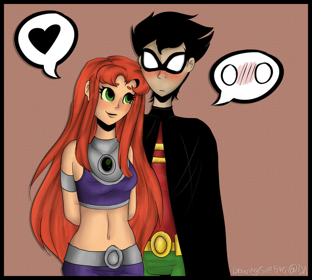 Robin x Starfire