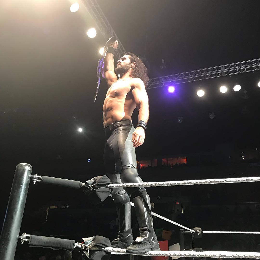 sethrollinsfans:  WWE Wichita Falls Candids from dwatson15 on Instagram  