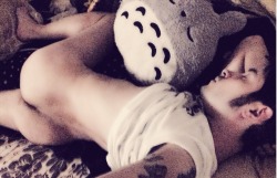 bonerbater:  tfootielover:  fantod13:  dontbehastie:  Dat ass tho  I particularly love the big stuffed Totoro…aww!  nice furry cheeks ..he looks really cute and i wanna be his cuddle toy ;))))  Hot butt cheeks…..bet that hole is nice and ripe… 