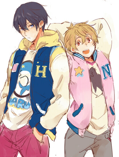 Anime & Manga Fandom — Characters: Haruka & Nagisa Anime: Free