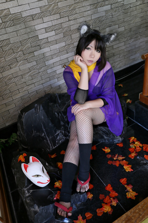 Cute Cosplay Girl Higurashi Rin (Kitsune-Chan) 1-39