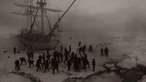 citisoleil:The Terror as recently discovered last known photographs of the lost Franklin Expedition.