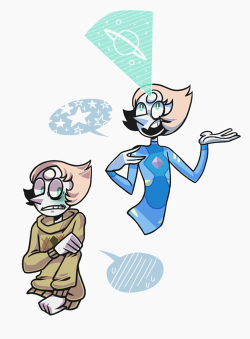 myunicorneatshands:  guess what the girlfriend &amp; I watched, haha! this is my first time contributing anything to this fandom, drawing any SU stuff or any Pearl so please don’t kill me if it’s not perfectly accurate. Anyways, Pearl is my fave along