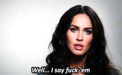 vermofftiss:  anuminous:  pattinson-mcguinness:  Public Service Announcement from Megan Fox promoting Jennifer’s Body (2009)  Fuck yeah. Best PSA ever seen.  That… did not end the way I expected it to. 