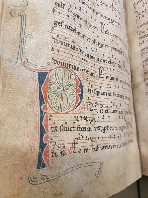 Ms. Codex 1590 -[Antiphonary: use of Lyon]This gorgeous manuscript is a secular antiphonary for litu