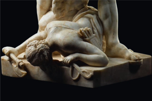 hildegardavon: Leonhard Kern, 1588-1662 Hercules and Hippolyta, ca.1615/20, alabaster,