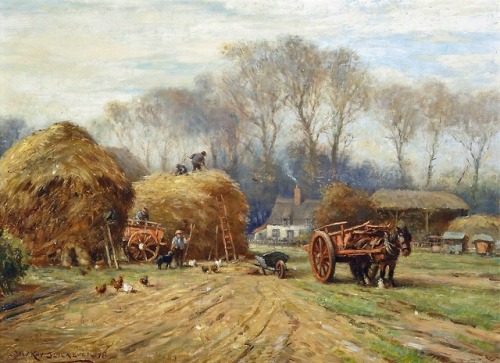 Bringing Home the Hay, William Kay Blacklock (1872-1924)