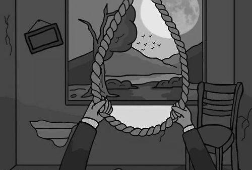 psicologia-suicida:  Así es la vida, Así es la muerte.