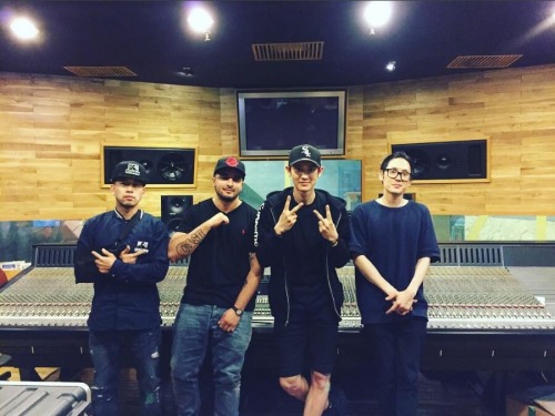 [OFFICIAL] 160710 Far East Movement Instagram Update:“Non stop sessions. mixing the west with the fa