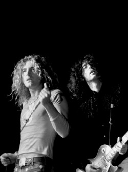 babeimgonnaleaveu: Robert Plant and Jimmy