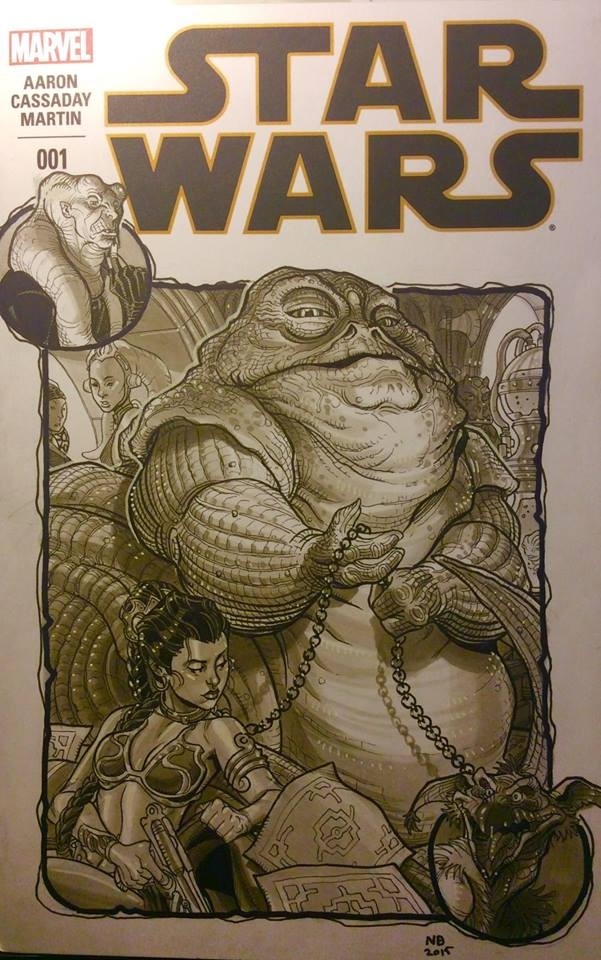Star Wars Sketchcover.