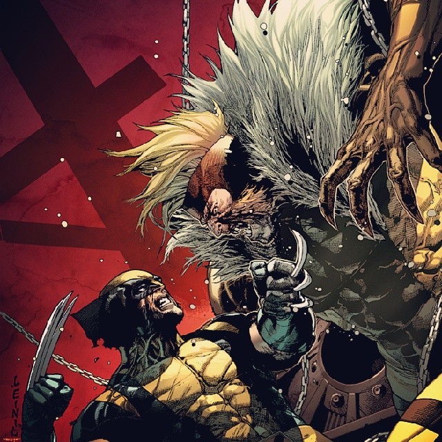 chigganese:  #Sabretooth #Wolverine #Versus #MarvelComics #Art #Comics #vs