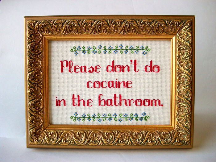 sixpenceee:  A compilation of interesting cross-stitches from here