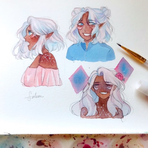 salemscribbles:  My fav princess w short hair!!