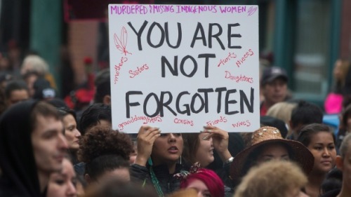 wokeculture:  The Missing and Murdered Indigenous Women of Canada  by Stefania.  The Unite