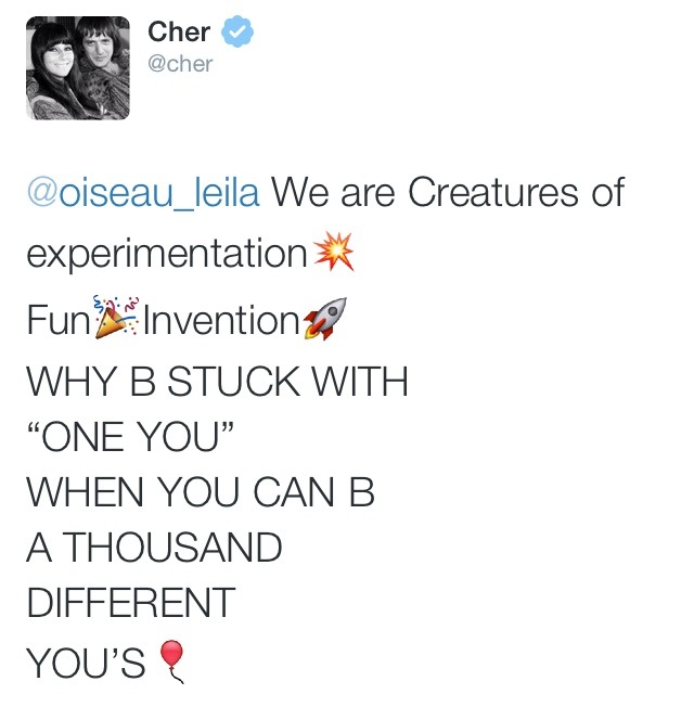 blairazzi:  Go Cher!