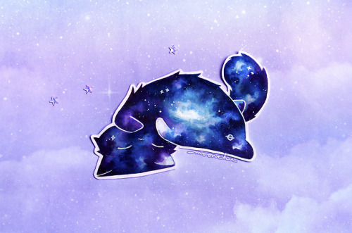 moonchu-art:sky kitty compilation.insta