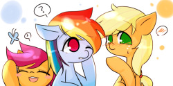 lessue:  [MLP] Scootaloo Dash AJ by CoffeeLSB