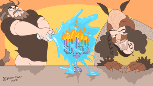 Today we all learned the true meaning of Hanukkah. I think… 