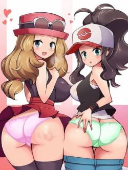 narutohentaiuniverse:  Pokemon girls  