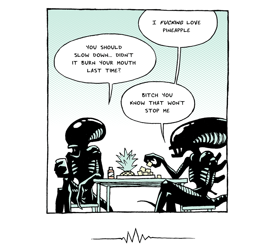 bastardcomics:  Bastard Comics makes a comeback with a comic about eating too much