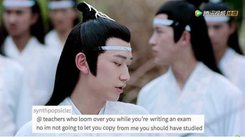 fytheuntamed:Untamed Memes (29/?) // Lan Jingyi as Tumblr Posts (part 2) edition