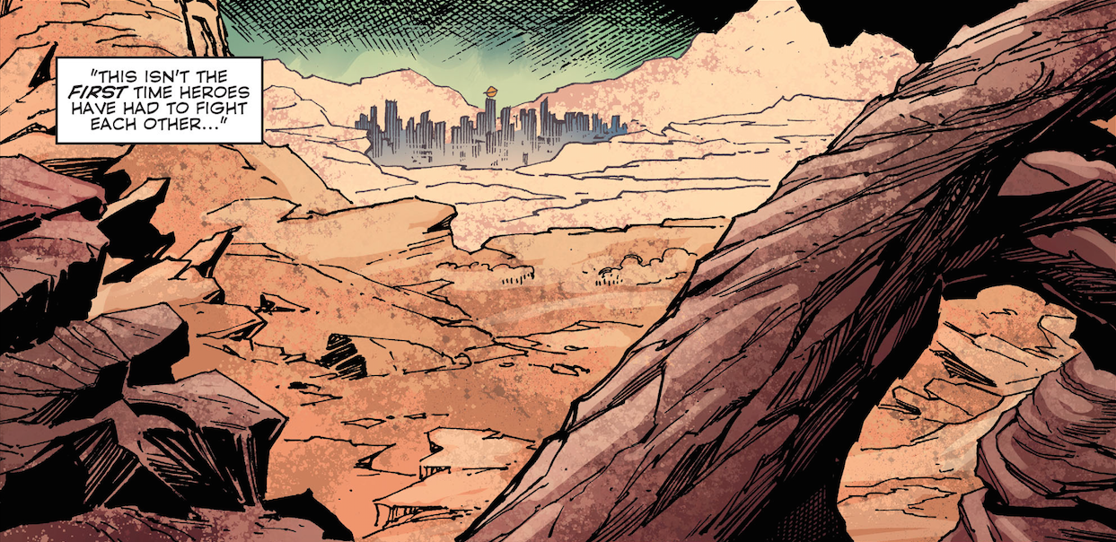 fullofcomics:  Justice League Vs Justice LeagueConvergence: Justice League International