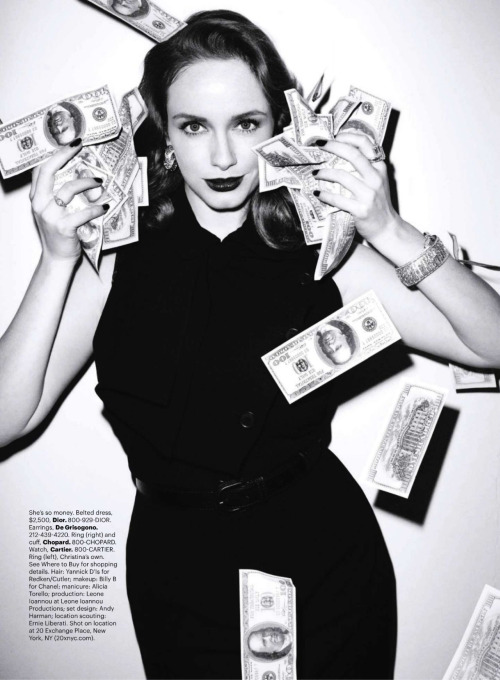Christina Hendricks For Harper's Bazaar, 2010