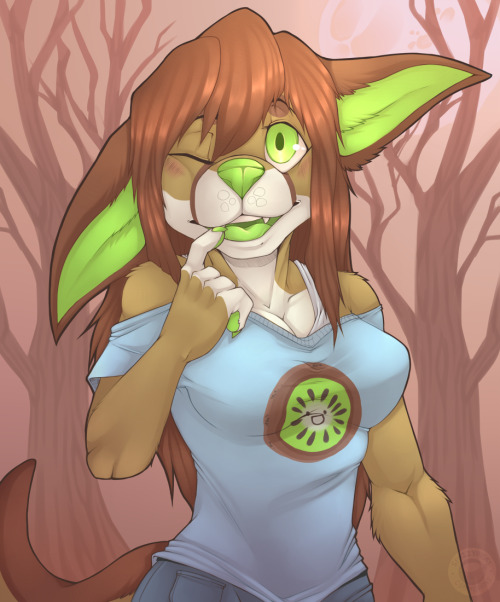 furrywolfcyrus:Request for art by SpazzyHusky!