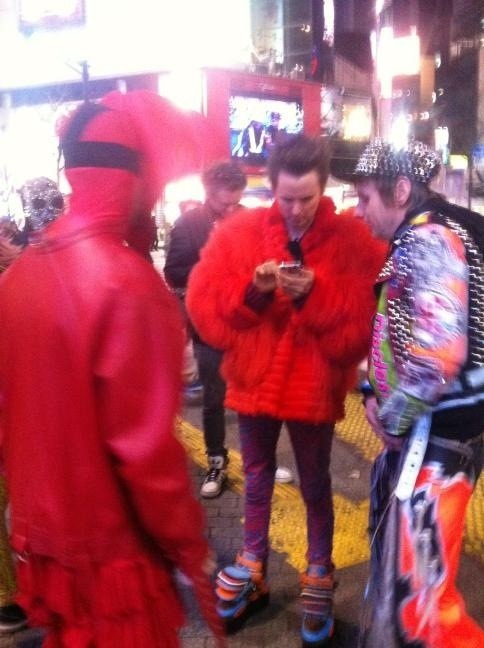 museturbate:  musefanspain:  Muse in Japan #Undresseable LOL  i’m gonna shit myself omg
