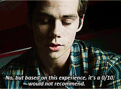 dylanships:  Teen Wolf AU: In which Stiles and Derek are stuck in an elevator….who wouldn’t get creative ideas how to spend the time while waiting for someone to get them out? 