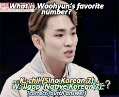 crossgrid:  Key gets all questions about Woohyun correct! 
