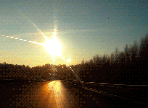 XXX  A meteor strike jolted parts of Russia early photo