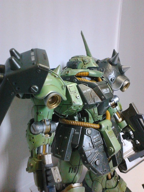 gunjap: MG 1/100 AMS-119 Geara Doga: Custom Build by AD [Malaysia] Photoreview Wallpaper Size Images