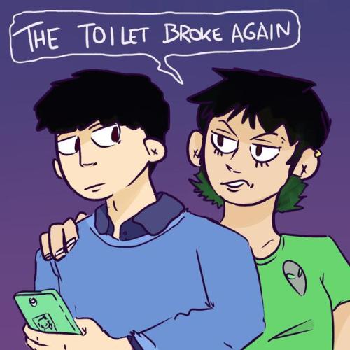 Mob and Tome attend to the same college and are roommates, you can’t change my mind
