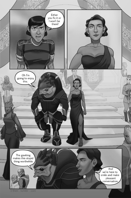 lady-halibuts-convos:ii-then: Dragon Age comicsHalla | The Artifact | Cultural DivideMass Effect Com