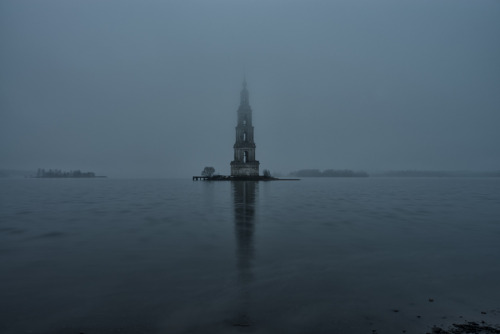 oldsamovar:The Flooded Belfry is a part of the church flooded during the Stalinist era and the most 