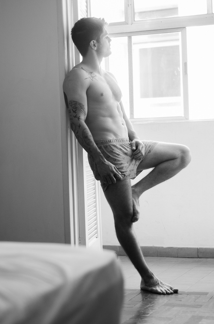 eroticco-magazine:  Model: Federico DevitoPhotographer: Joāo ProspiterPart 1 