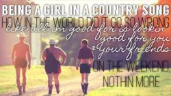 hillbillydeluxegraphics:  Girl In A Country Song - Maddie and Tae   Damn good lyrics