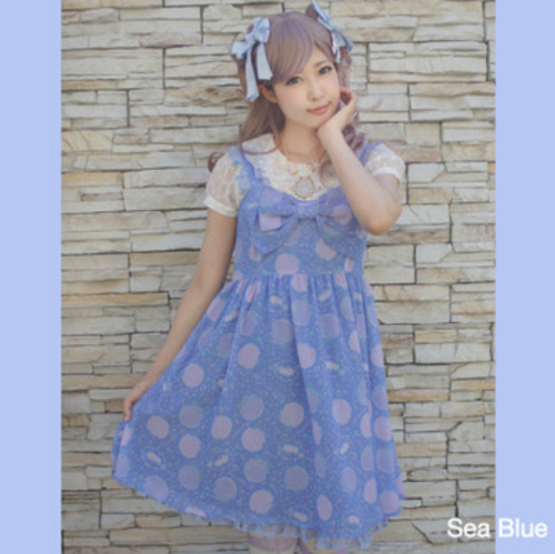 mahouprince:  KOKOkim Gloomy Mermaid Pinafore Dress (receive 10% off your order~) 