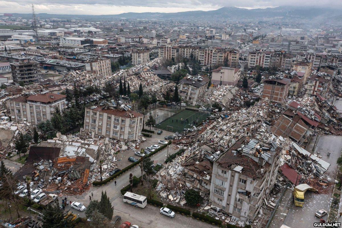 Kahramanmaraş'ta depremin...