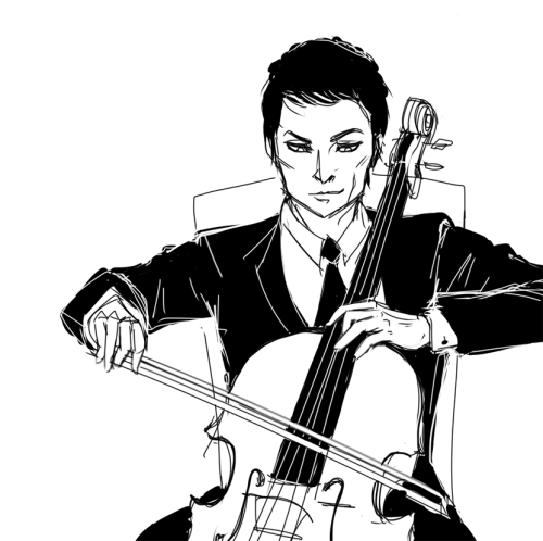 robotkittenattackforce:classical music AU is one of my favorite things ever