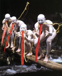 red-lipstick:  Kazuo Ohno - Butoh Dance Of The Darkness is a Japanese artistic expression created by Tatsumi Hijikata and Kazuo Ohno as a result of Nagasaki and Hiroshima. 