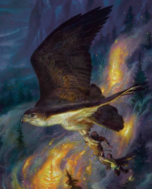 eldamaranquendi:LEGENDARIUM by Donato Giancola1. Huor and Hurin Approaching Gondolin 2.&nb