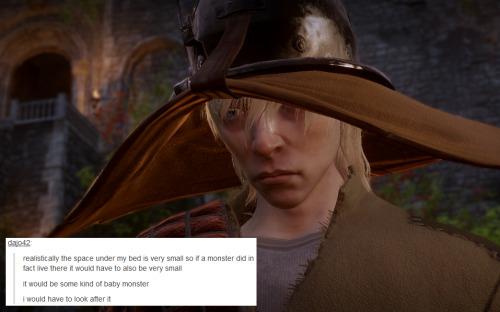 bubonickitten: Dragon Age: Inquisition + text posts, part 6 Here’s some more of the Inquisitor