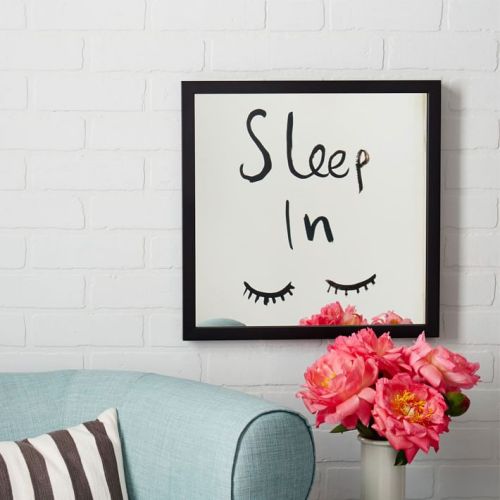 peone:  Kate Spade Saturday ‘Sleep In’ Mirror | West Elm