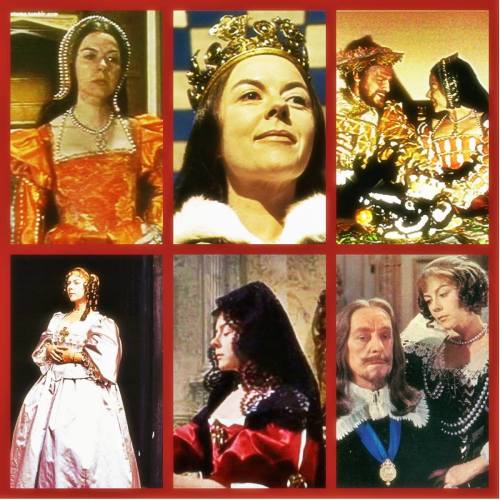 minervacasterly: The beautiful Dorothy Tutin as English consorts, Queens Anne Boleyn, second wife of