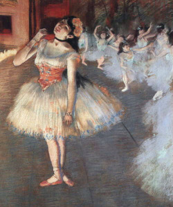 artist-degas: The Star, 1881, Edgar DegasMedium: