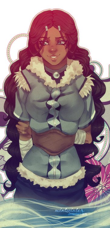 princessesfanarts:  Katara Katara by mintwinter  